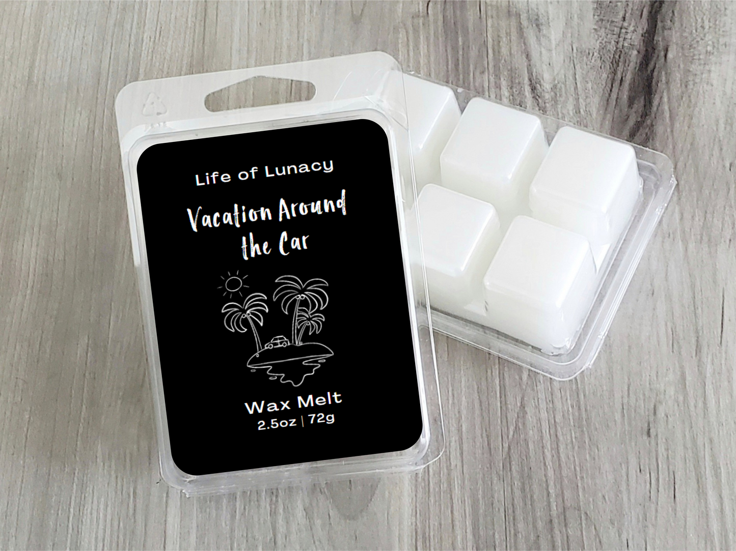Vacation Around the Car Wax Melt