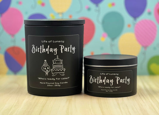 Birthday Party Scented Candle